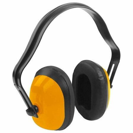 TOLSEN Ear Muff CE and ANSI Approved, SNR: 26db, NRR= 21db, Soft Foam-Filled Cushion 45083